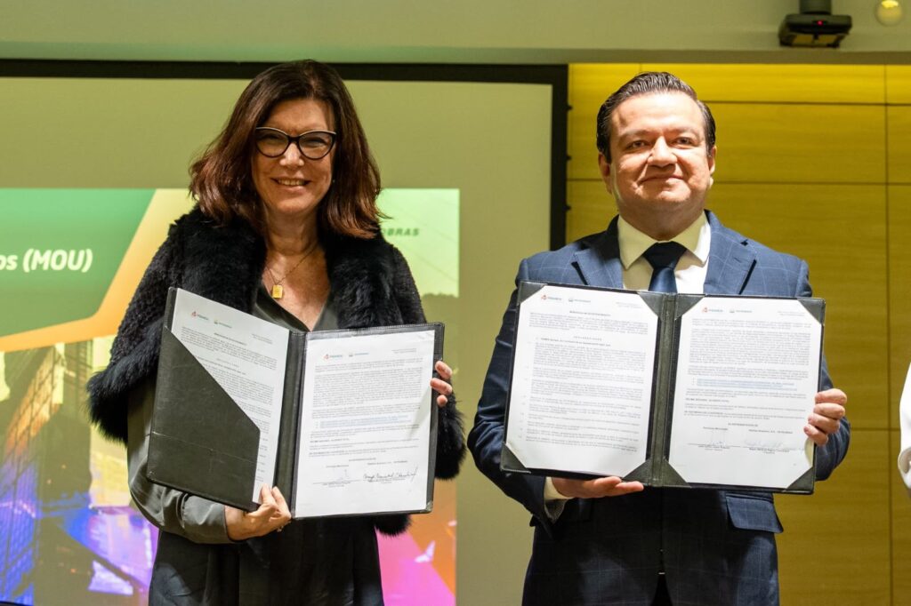 Acuerdo Pemex y Petrobras firman un memorando para proyectos de hidrocarburos